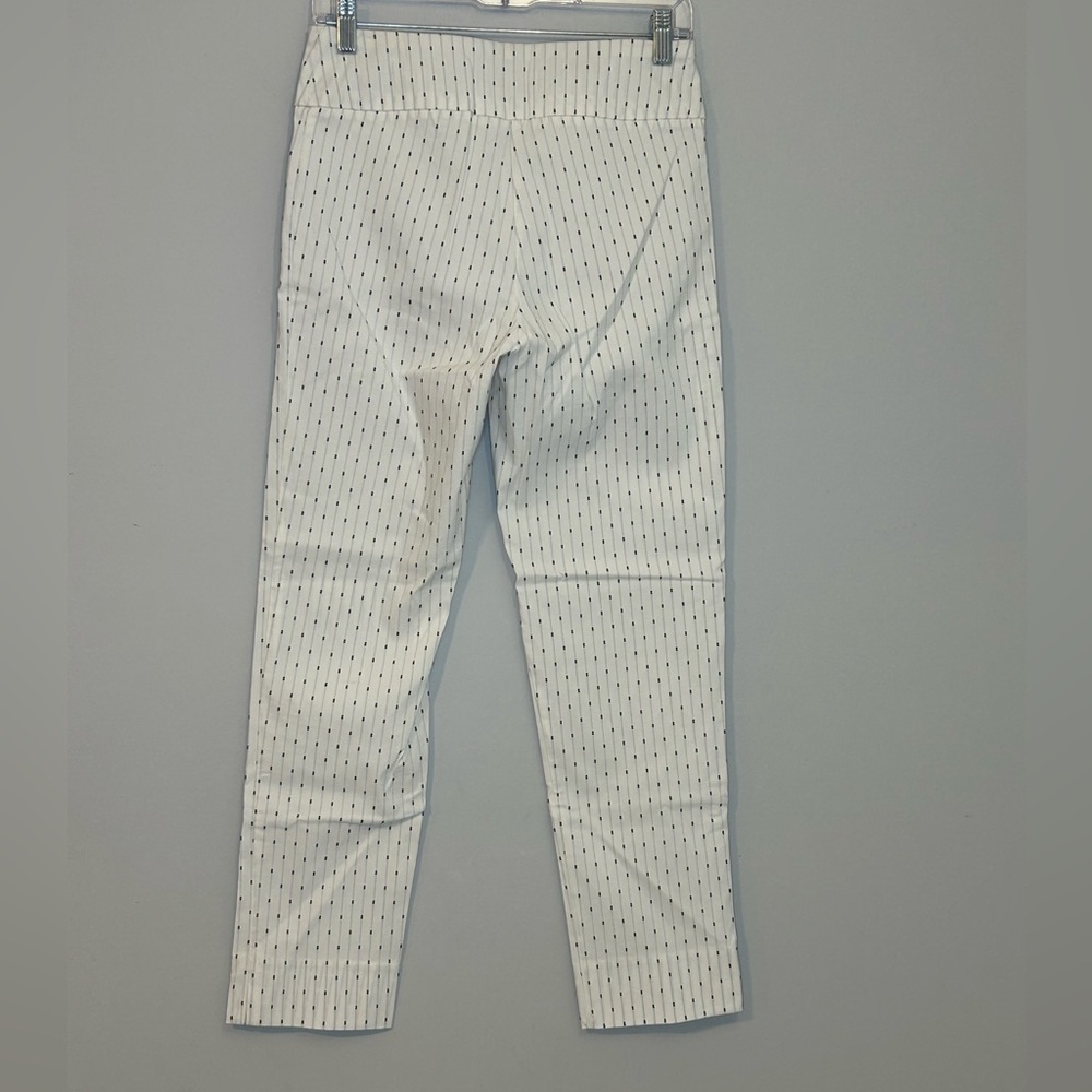 Zac & Rachel Women’s Striped Pull-On Ankle Pants – Size 6 - Picture 4 of 4